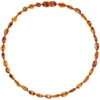 Powell's Owl Amber Beans Cognac Necklace Jewelry