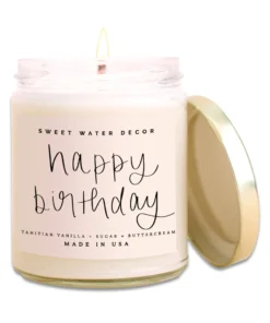 Sweet Water Decor Apothecary Happy Birthday Soy Candle