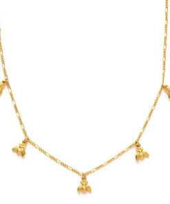 Amano Studio Necklaces Tiny Bees Charm Necklace