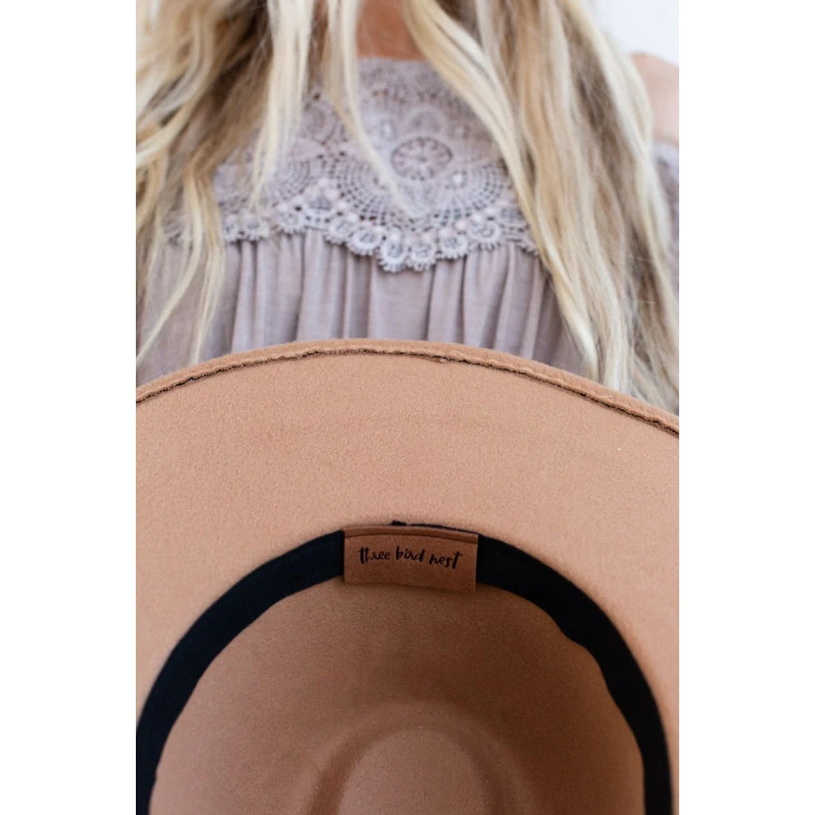 J+j Brown Venice Wide Brim Hat 6 J+j Brown Venice Wide Brim Hat