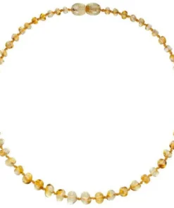 Powell's Owl Jewelry Amber Baroque Honey Necklace