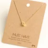 Fame Accessories Gold Initial R Necklace 1 Fame Accessories Gold Initial R Necklace