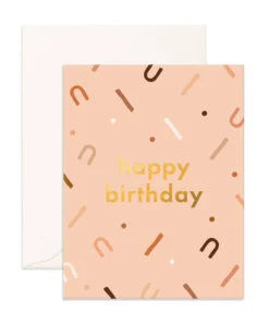 Fox + Fallow Birthday Frappe Greeting Card
