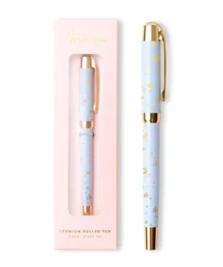 Fox + Fallow Paper Goods Blue Stardust Roller Pen