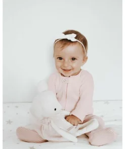 Loved Baby Blush Organic Cotton Zip Sleeper