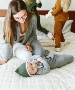 Goumi Kids Preemie + Newborn Boulder Bamboo Organic Gown