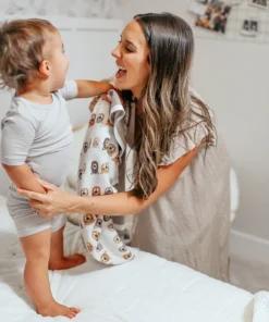 Lucy Darling Swaddles + Blankets Little Camper Blanket