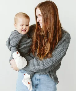 Goumi Kids Cascades Organic Cotton Stay On Mittens