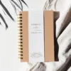 Promptly Journals Cashew Leatherette Gratitude Journal Paper Goods