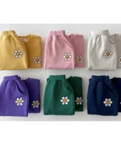 Evelina Apparel Beige Daisy Jersey Headband