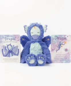 Slumberkins Dragon Celestial Blue Kin - Creativity Collection