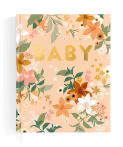 Fox + Fallow Floral Baby Memory Book Books + Puzzles