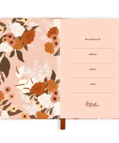 Fox + Fallow Floral Gratitude Journal