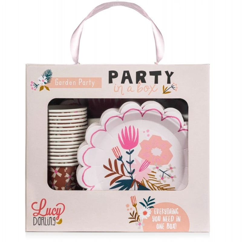 Lucy Darling Party Time Garden Party - Birthday Party Supplies In A Box 3 Lucy Darling Party Time Garden Party - Birthday Party Supplies In A Box