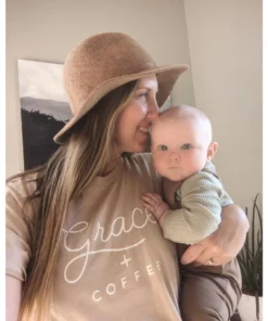 Saucetribe Graphic Tees Grace + Coffee Tee