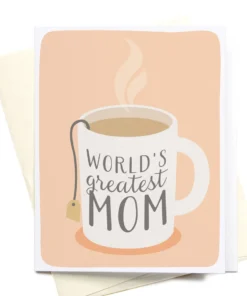 Onderkast Party Time World's Greatest Mom Greeting Card