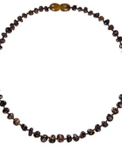 Powell's Owl Amber Baroque Green Necklace