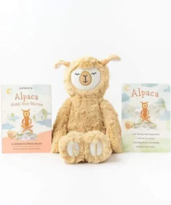 Slumberkins Honey Alpaca Kin - Stress Relief Collection Books + Puzzles