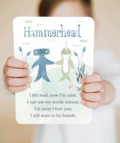 Slumberkins Hammerhead Pacific Kin - Conflict Resolution Collection 7 Slumberkins Hammerhead Pacific Kin - Conflict Resolution Collection