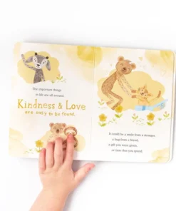 Slumberkins Honey Bear Kin Book Bundle - Gratitude Collection