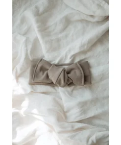 Mae + Skye Headwear Mushroom Ribbed Knit Headwrap