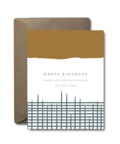 Black Lab Studio Everything Hurts Birthday Greeting Card Party Time