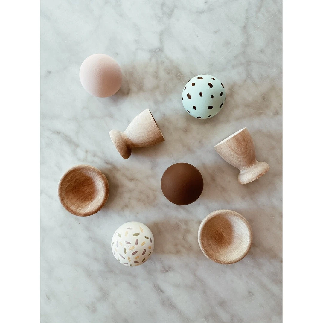 Elm + Otter Toys Ice Cream Wooden Play Set 4 Elm + Otter Toys Ice Cream Wooden Play Set