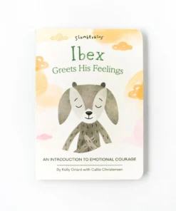 Slumberkins Ibex Kin Slate - Emotional Courage Collection Books + Puzzles