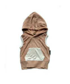 Little Bipsy Tops Cinnamon Terry Sleeveless Tank Hoodie