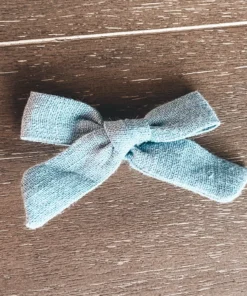 Mae + Skye Pigeon Blue Petite Schoolgirl Hair Clip