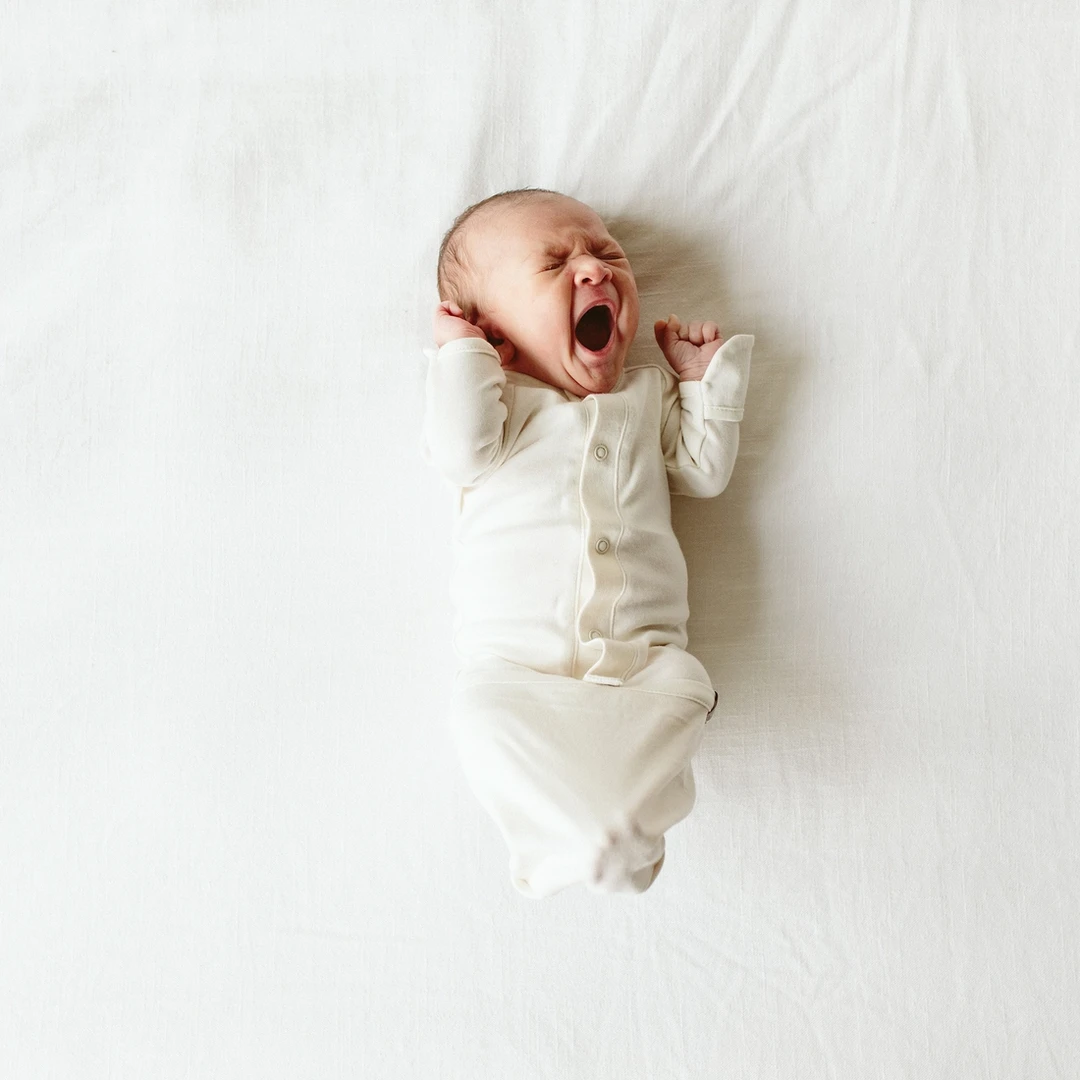 Goumi Kids Preemie + Newborn Cloud Bamboo Organic Gown 3 Goumi Kids Preemie + Newborn Cloud Bamboo Organic Gown