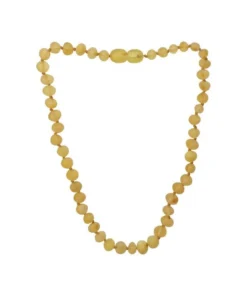 Sweet Tree Amber Raw Lemon Necklace 13" Jewelry