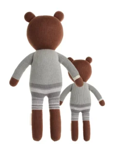 Cuddle And Kind Oliver The Bear Knit Handcrafted Regular Doll Dolls + Plushies