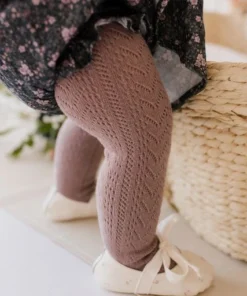 Jamie Kay Dustywood Cable Weave Tights