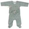 Mebie Baby Sage Alpine Organic Cotton Layette Set Preemie + Newborn