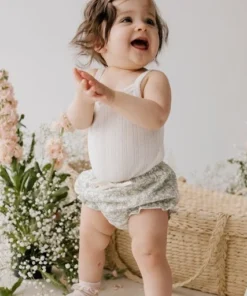 Jamie Kay Natural Organic Cotton Pointelle Bodysuit