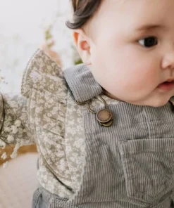 Jamie Kay Overalls + Rompers Dusted Olive Chase Cord Overalls