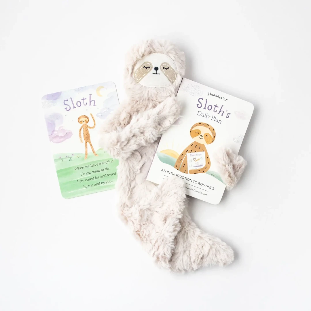 Slumberkins Hazel Sloth Snuggler - Routines Collection 3 Slumberkins Hazel Sloth Snuggler - Routines Collection