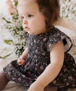 Jamie Kay Tops Peony Floral Organic Cotton Pincord Willow Top