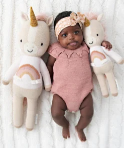 Cuddle And Kind Zara The Unicorn Knit Handcrafted Little Doll