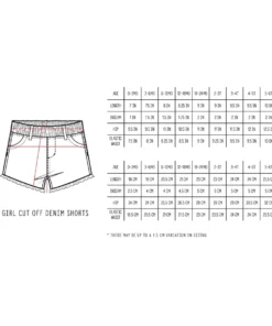 Little Bipsy Bottoms Black Cut Off Distressed Denim Shorties