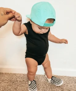 Little Bipsy Bodysuits Black Tank Bodysuit Onesie