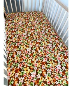 Liberty Floral Muslin Crib Sheet - Arrows & Bow X Joss + J