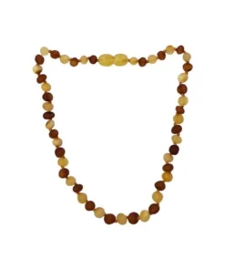 Sweet Tree Amber Jewelry Raw Milk + Honey Amber Necklace 13"