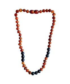 Sweet Tree Amber Jewelry Amber + Shungite Radiation Blocker 13"