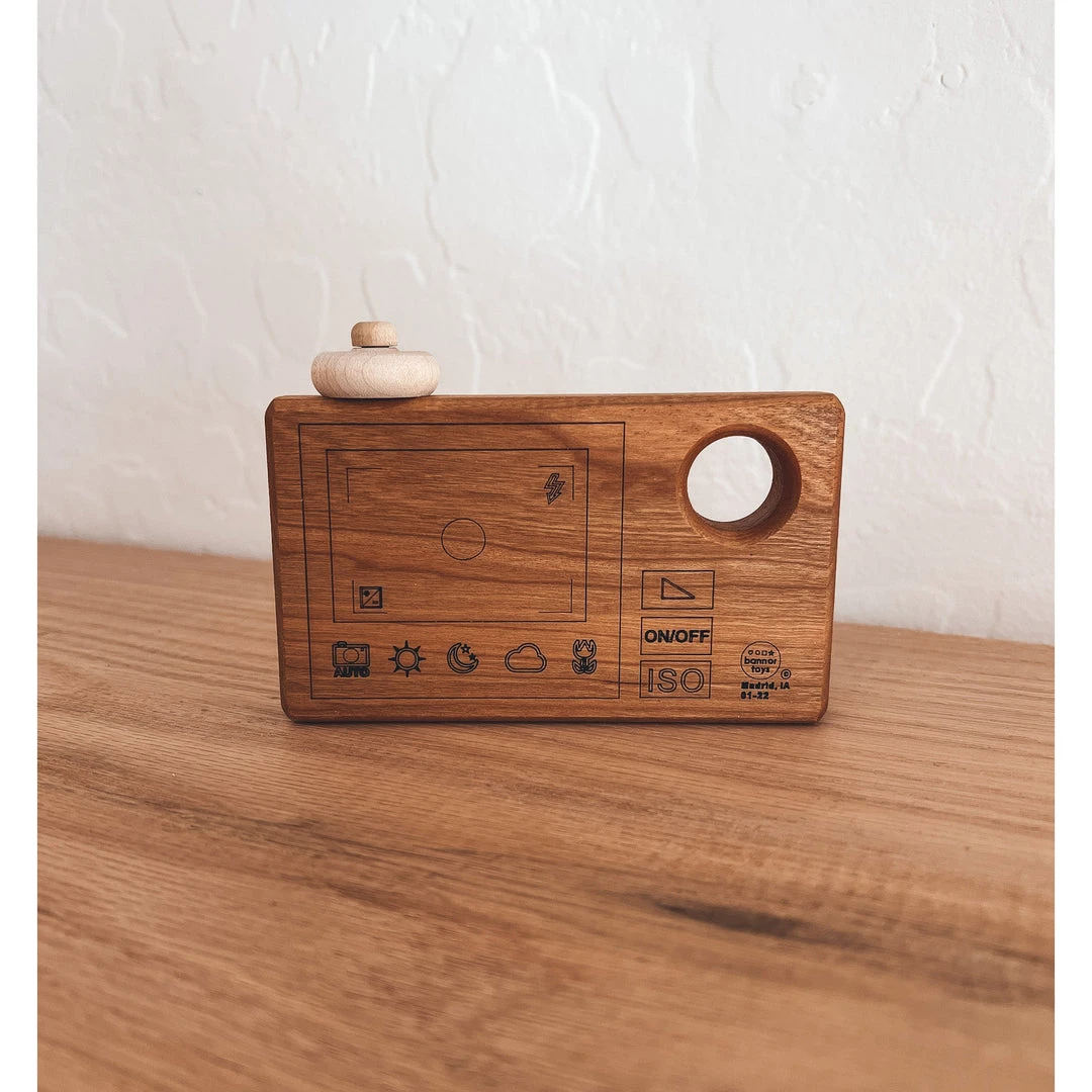 Bannor Toys Camera Wooden Toy 4 Bannor Toys Camera Wooden Toy
