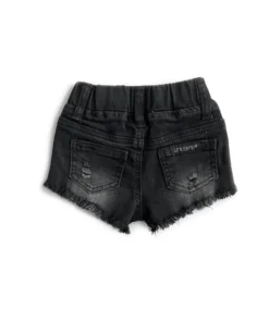 Little Bipsy Bottoms Black Cut Off Distressed Denim Shorties