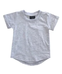 Little Bipsy Tops Grey Basic Tee