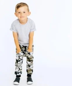 Little Bipsy Tops Grey Basic Tee