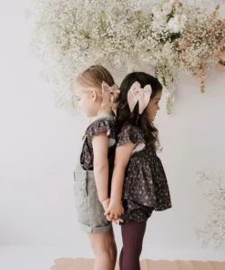 Jamie Kay Tops Peony Floral Organic Cotton Pincord Willow Top